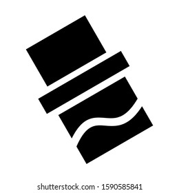 chocolate icon isolated sign symbol vector illustration - high quality black style vector icons
