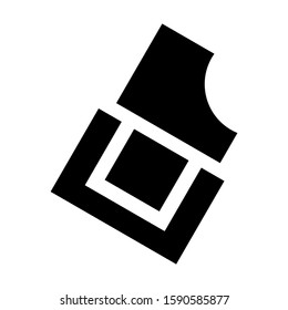 chocolate icon isolated sign symbol vector illustration - high quality black style vector icons
