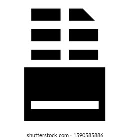chocolate icon isolated sign symbol vector illustration - high quality black style vector icons
