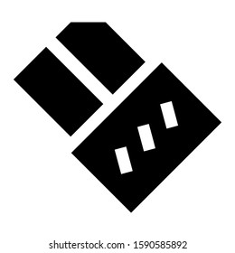 chocolate icon isolated sign symbol vector illustration - high quality black style vector icons
