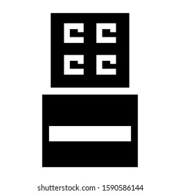chocolate icon isolated sign symbol vector illustration - high quality black style vector icons
