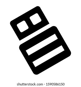 chocolate icon isolated sign symbol vector illustration - high quality black style vector icons
