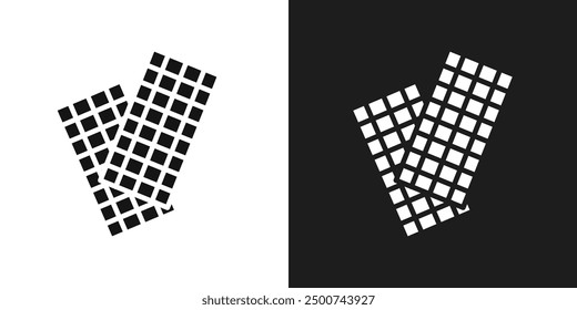 Chocolate icon line art vector