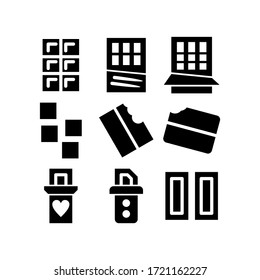 chocolate icon or logo isolated sign symbol vector illustration - Collection of high quality black style vector icons

