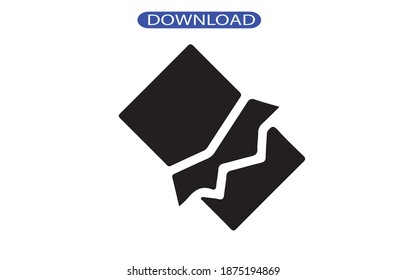 chocolate icon or logo isolated sign symbol vector illustration - high quality black style vector icons.