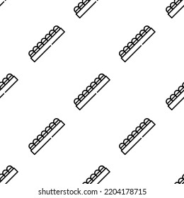 chocolate icon pattern. Seamless chocolate pattern on white background.