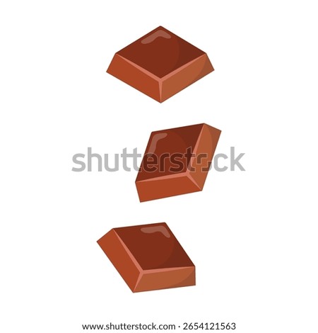 Chocolate Icon Set Vector Design.