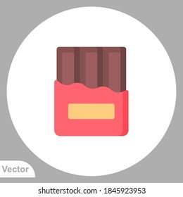 Chocolate icon sign vector,Symbol, logo illustration for web and mobile