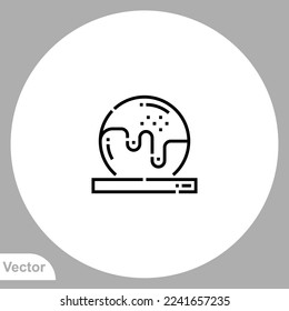 Chocolate icon sign vector,Symbol, logo illustration for web and mobile