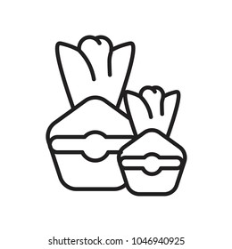 chocolate icon vector