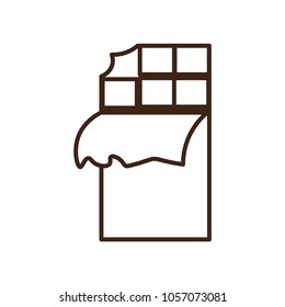 chocolate icon vector