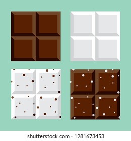 Chocolate icon vector