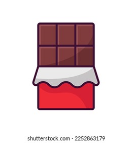 chocolate icon vector design template in white background