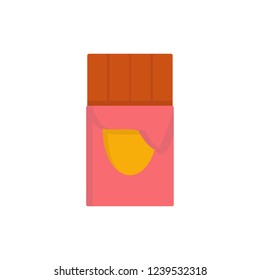 chocolate icon vector flat design