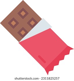 Chocolate icon vector image. Suitable for mobile application web application and print media.
