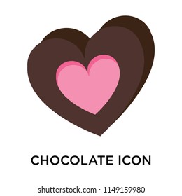 Chocolate icon vector isolated on white background for your web and mobile app design, Chocolate logo concept