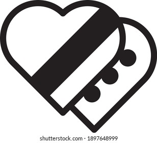 chocolate icon vector on white background