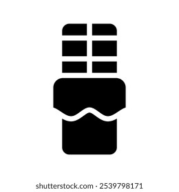 Chocolate Icon Vector Symbol Design Illustration