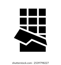 Chocolate Icon Vector Symbol Design Illustration