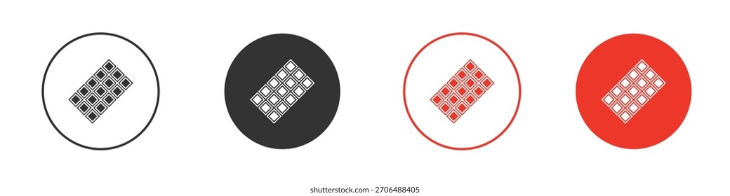 Chocolate icon. web vector design