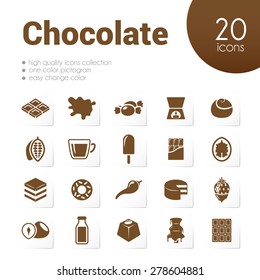 chocolate icons