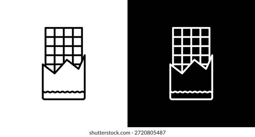 Chocolate icons graphic design vector symbols. icon Eps10.
