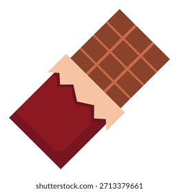 Chocolate ilustrado y coloreado en Vector