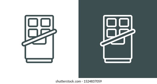 Chocolate Illustration Symbol Icon Vector