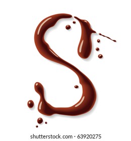 Letra chocolate