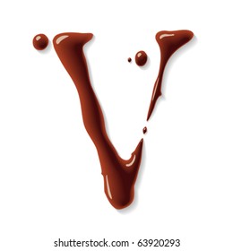 Letra chocolate