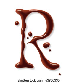 Chocolate letter