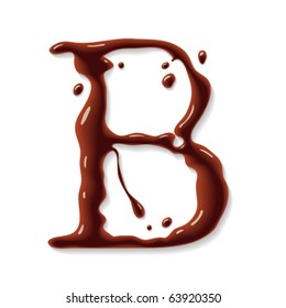 Letra chocolate