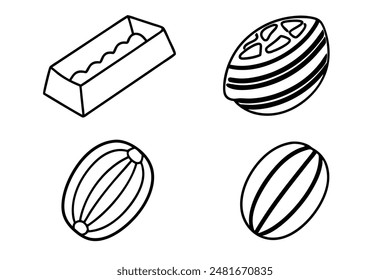 Chocolate Line Art Elegant and Minimalist Designs