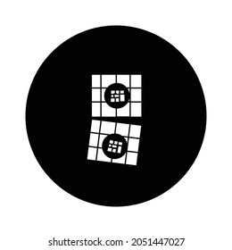 Icono de línea de chocolate, chocolate abierto - ilustración vectorial eps10