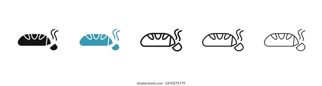 Chocolate line icon set. sweet dark milk bar chocolate vector icon for UI designs.
