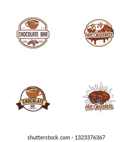 Chocolate Logo Design Stock Vector (Royalty Free) 1323376367 | Shutterstock