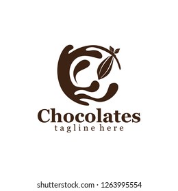 Chocolate Logo Design Vector