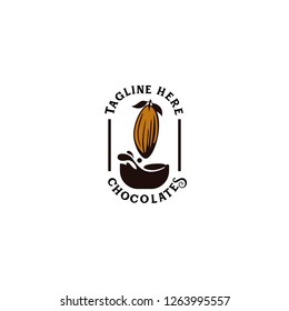 Chocolate Logo Design Vector