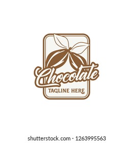 Chocolate Logo Design Vector