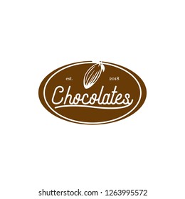 Chocolate Logo Design Vector