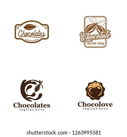 Chocolate Logo Design Vector