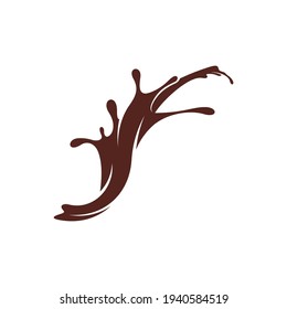 Chocolate logo design vector illustration, Creative Chocolate logo design concept template, symbols icons