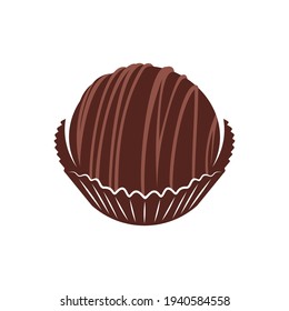 Chocolate logo design vector illustration, Creative Chocolate logo design concept template, symbols icons