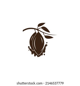 Chocolate logo design vector illustration, Creative Chocolate logo design concept template