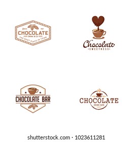 Chocolate Logo Set Design