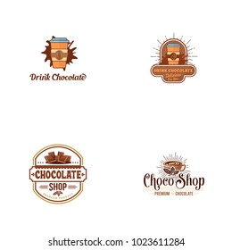 Chocolate Logo Set Design