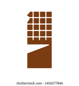 Chocolate logo template vector cacao icon design