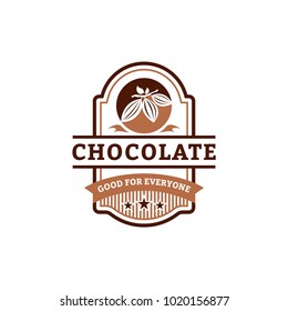 Chocolate logo vector