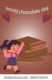 Chocolate lovers around the world celebrates world chocolate day.