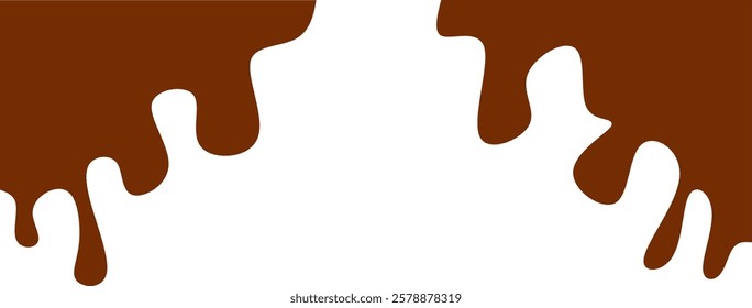 chocolate melted wave Background. chocolate fluid background. chocolate liquid.
chocolate frame.

